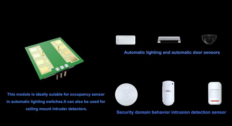 Высокий микроволновый датчик для Smart Detection --- PD-V21