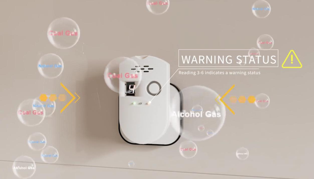 Ningbo PDLUX PD-GSV8 Smart Gas Alarm-