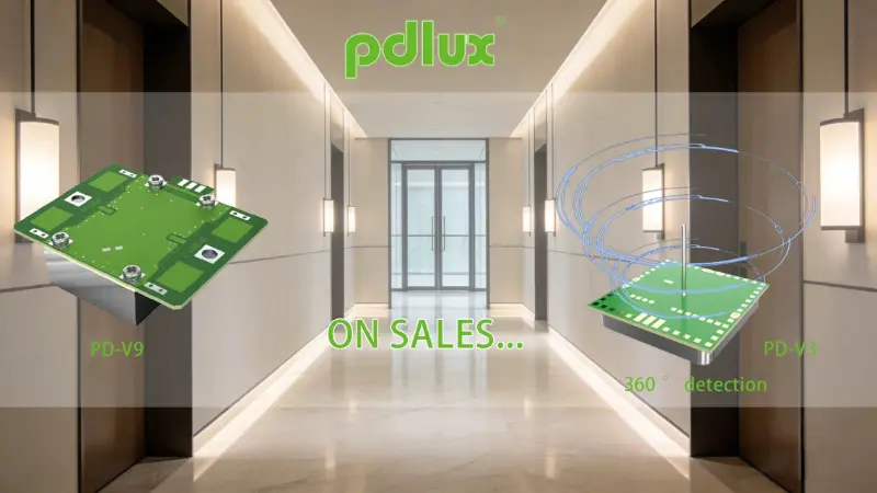 Микроволновые датчики движения PD-V9 и PD-V3