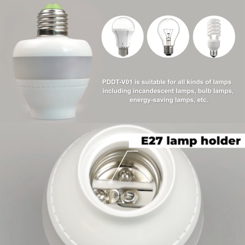 PDLux PDDT V01 Микроволновой датчик 5,8 ГГц E27 Патрон лампы