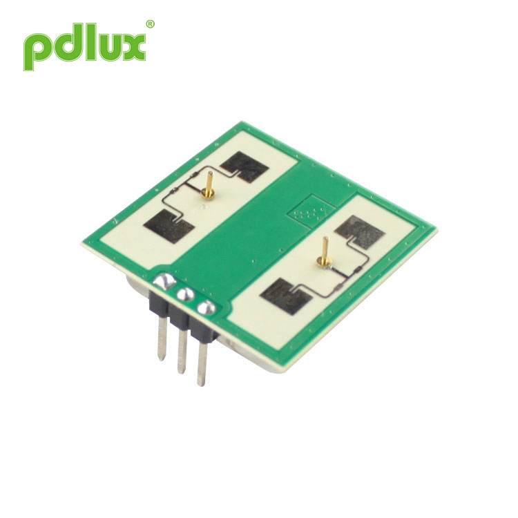 PDLUX PD-V21360 Интеллектуальный сенсорный переключатель Радар 24,125 ГГц Детектор среднего напряжения ВЧ доплеровский излучатель Поставщик СВЧ ISM - диапазон K-диапазон